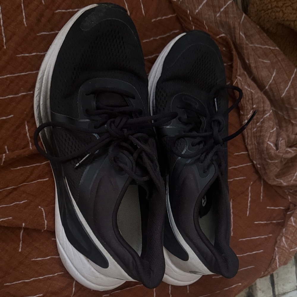 lululemon athletica Black and White Athletic Shoes